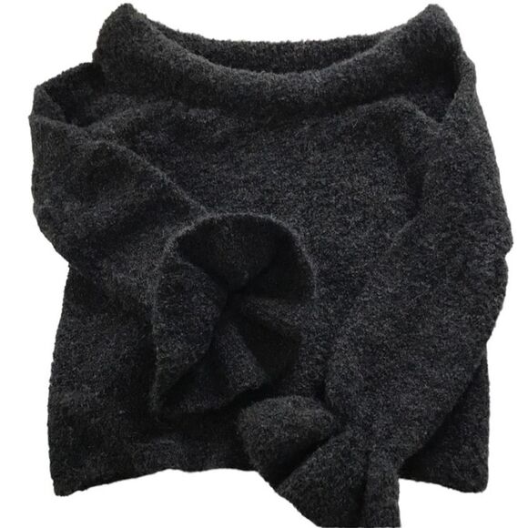 NEW Something Navy Black Maisie off the shoulder Sweater S / Small - Picture 2 of 8